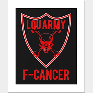 F- cancer t-shirt Posters and Art